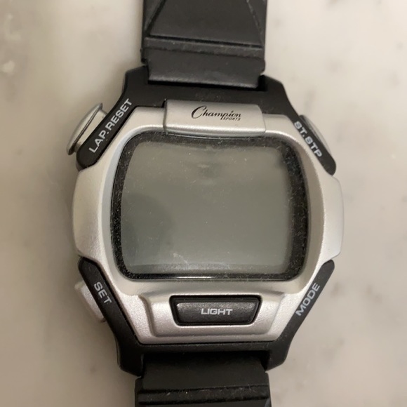 ✅ CHAMPION Sports Watch Vintage 30M Water Resistant Stainless Steel Wristwatch - Picture 2 of 6